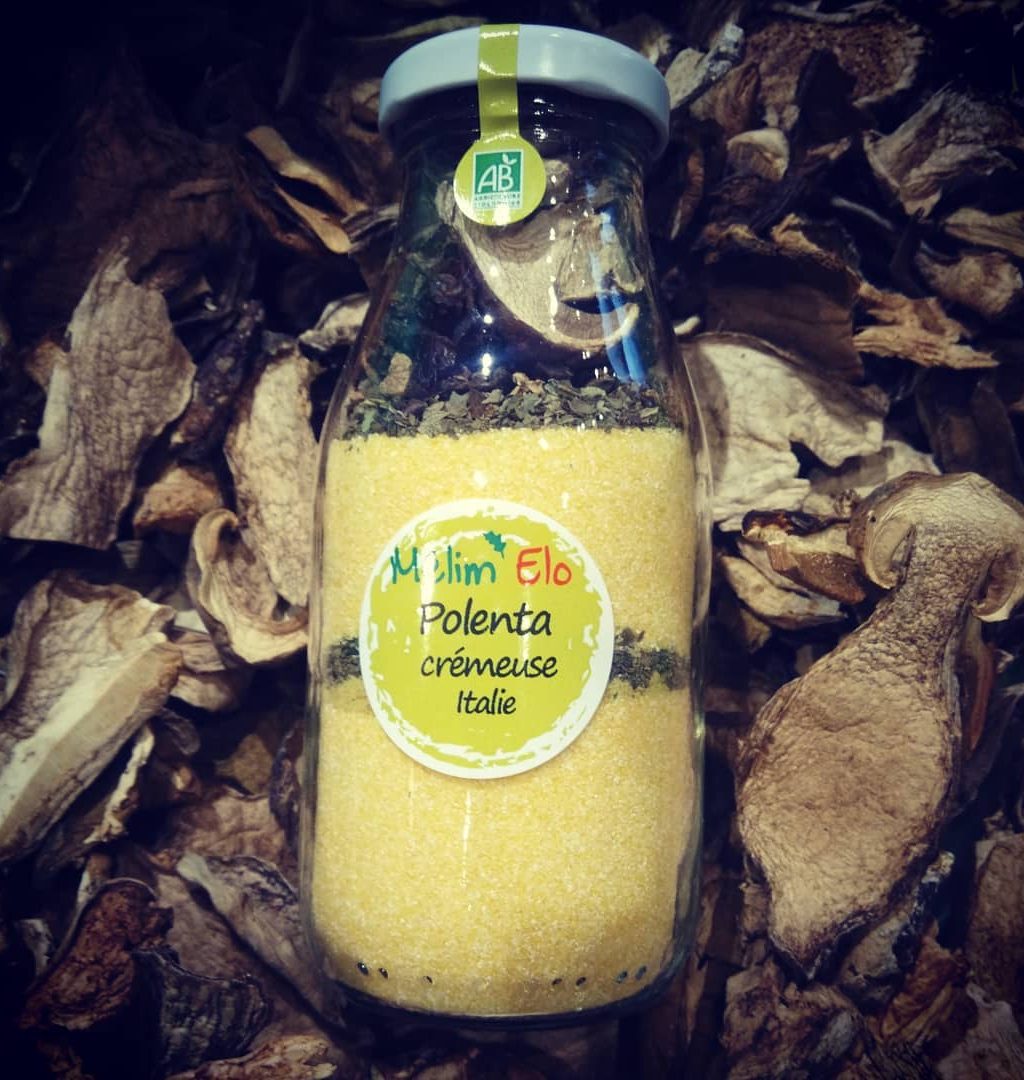 Polenta crémeuse et cèpes