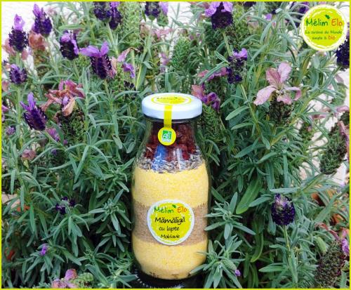 Mămăligă cu lapte aux saveurs de lavandes
